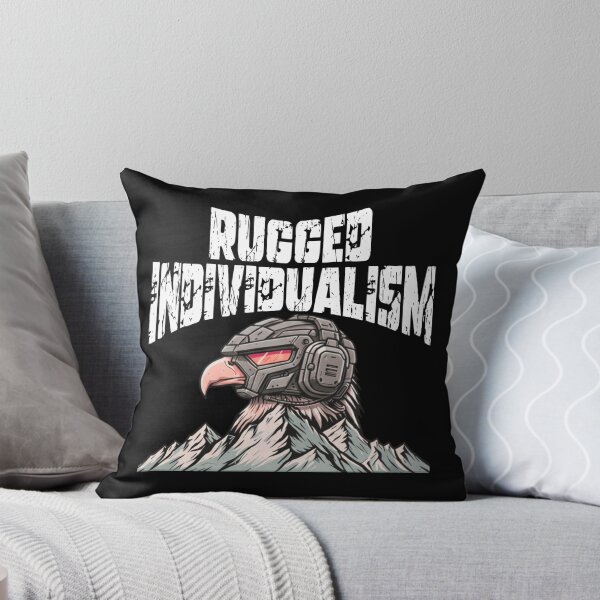 Item preview, Rugged Individualism Tactical Eagle Mountain Graphic designed and sold by axiksa10.