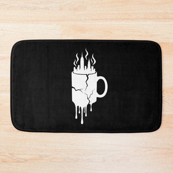 Item preview, Friends New York Coffee Drips (White) designed and sold by Screen Lore.