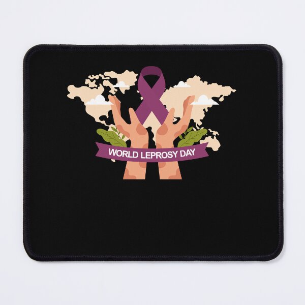 Item preview, World Leprosy Day Awareness Ribbon Hansen's Disease designed and sold by smartrocket.