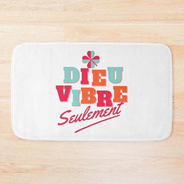 Item preview, Dieu Vibre Seulement – Good Vibes Only designed and sold by FrancophileFun.
