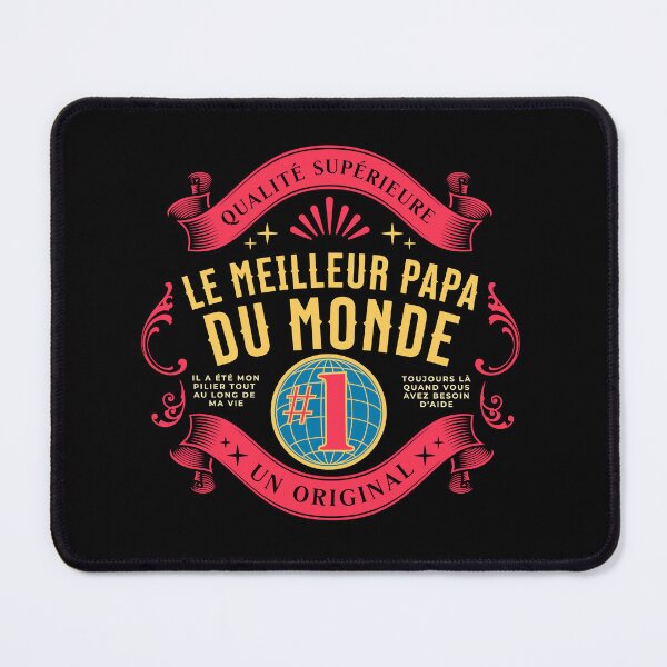 Item preview, Le Meilleur Papa du Monde – The Best Dad in the World designed and sold by FrancophileFun.