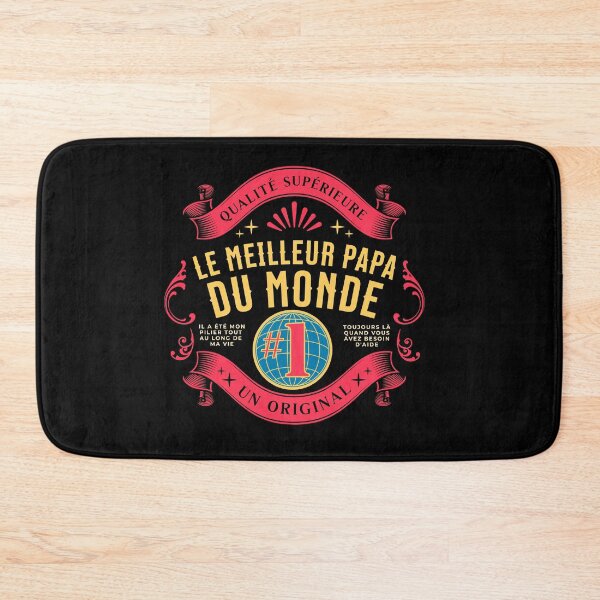 Item preview, Le Meilleur Papa du Monde – The Best Dad in the World  designed and sold by FrancophileFun.