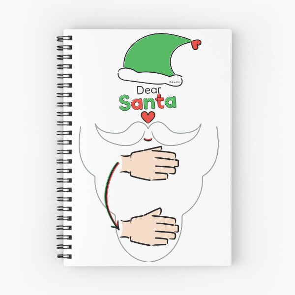 Item preview, Dear Santa Claus in Sign Language designed and sold by Arbol100.
