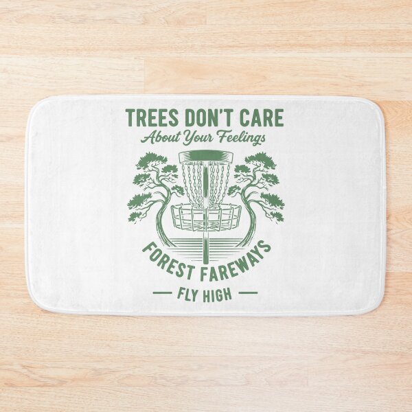 Item preview, Trees Dont Care About Your Feelings Disc Golf Fly designed and sold by LuminOrb.