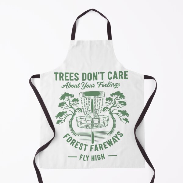 Item preview, Trees Dont Care About Your Feelings Disc Golf Fly designed and sold by LuminOrb.