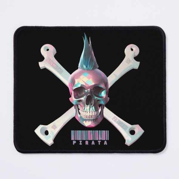 Item preview, Pirate Skull and Crossbones Disco Metallic designed and sold by UNK-Fatigues.
