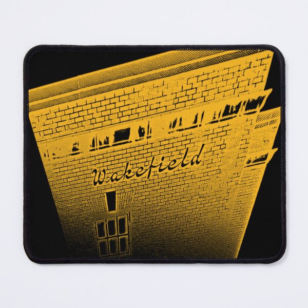 Item preview, Wakefield, Massachusetts Vintage Brick Wall in Yellow designed and sold by YeahWellDesigns.