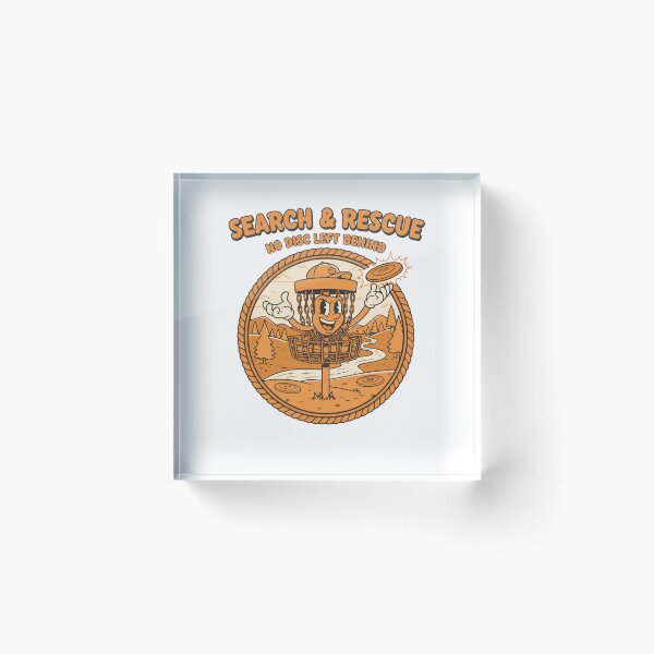 Item preview, Search And Rescue No Disc Left Behind Disc Golf designed and sold by LuminOrb.