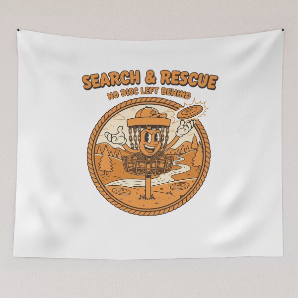 Item preview, Search And Rescue No Disc Left Behind Disc Golf designed and sold by LuminOrb.