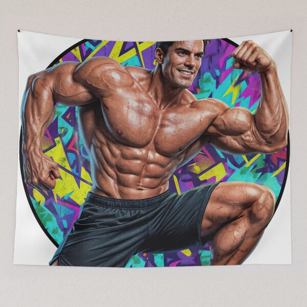 Item preview, Graffiti Gains: Power in Color and Pose designed and sold by ForeverPrintsOK.