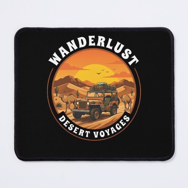 Item preview, Wanderlust Desert Voyages – Travel Adventure Exploration Design designed and sold by Axivra.