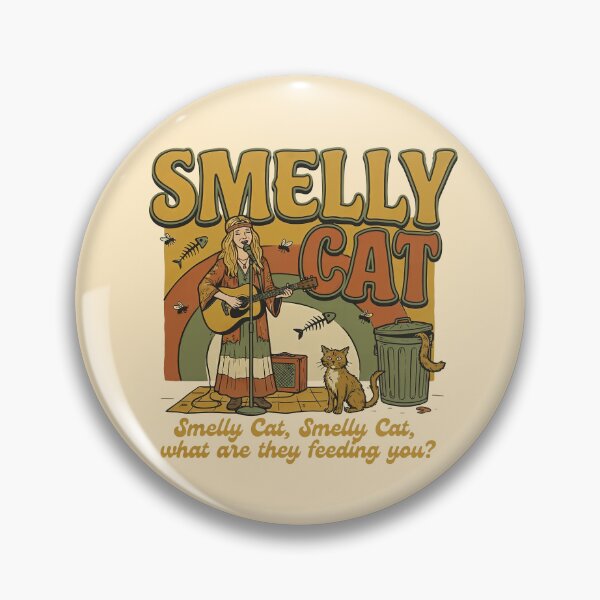 Item preview, Friends Phoebe Smelly Cat Retro Illustration designed and sold by Screen Lore.