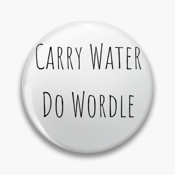 Item preview, Chop Wood Carry Water Do Wordle designed and sold by ChopWood.