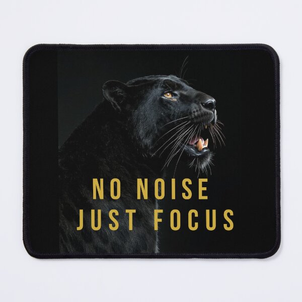 Item preview, black panther art, no noise focus designed and sold by NatureNinja.