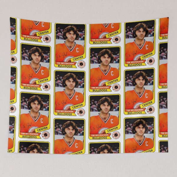 Item preview, Tim 'Dr Hook' McCracken Hockey Card - Slap Shot Movie designed and sold by darklordpug.