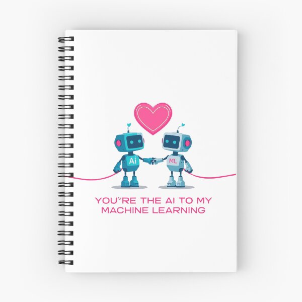 Item preview, You're the AI to My Machine Learning - Nerdy Valentine's Day Shirt designed and sold by QuikFun.