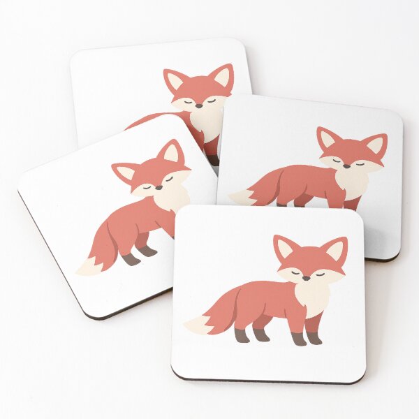 Item preview, Quiet Standing Fox Illustration designed and sold by Fernova.