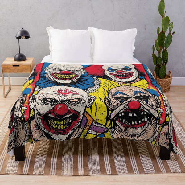Item preview, Detailed Scary Clown Comic Illustration designed and sold by Piotrek0001.