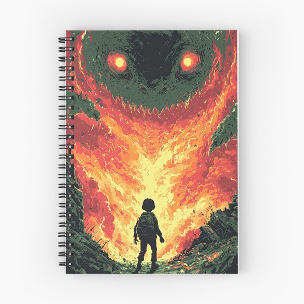 Item preview, Fiery Hellmouth Monster Abstract designed and sold by Piotrek0001.