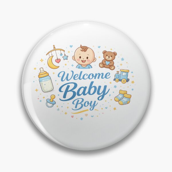 Artikelvorschau, Welcome Baby Boy entworfen und verkauft von OptimaShop.
