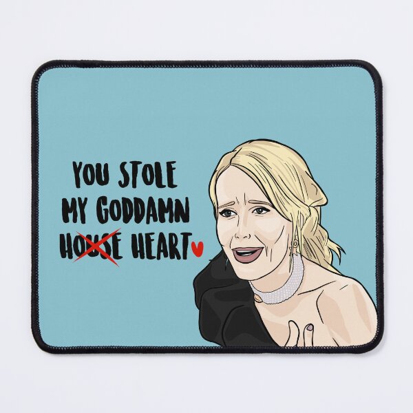 Item preview, You Stole My Goddamn (House) Heart - Kim Richards - Real Housewives of Beverly  - Valentine's Day Card designed and sold by PopShopDesignFR.