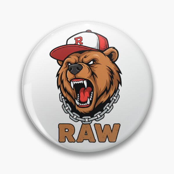 Item preview, RAW Bear – Fierce Street Style Bear Illustration designed and sold by C3J7.