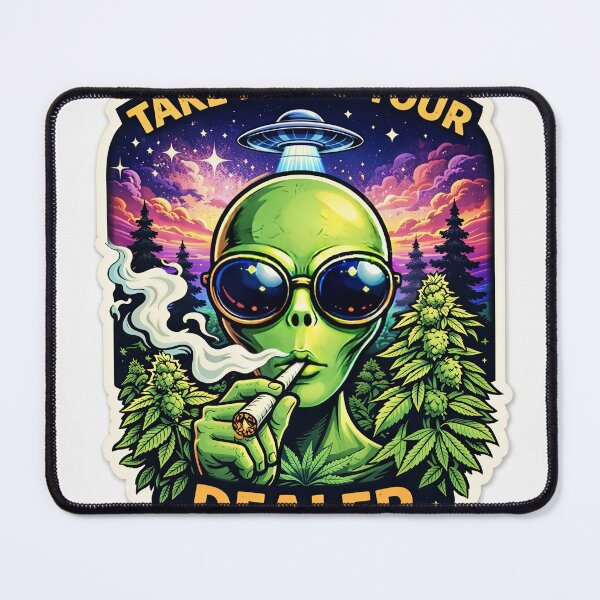 Item preview, Take Me to Your Dealer - Viral Alien Aesthetic designed and sold by Shutterchitra.