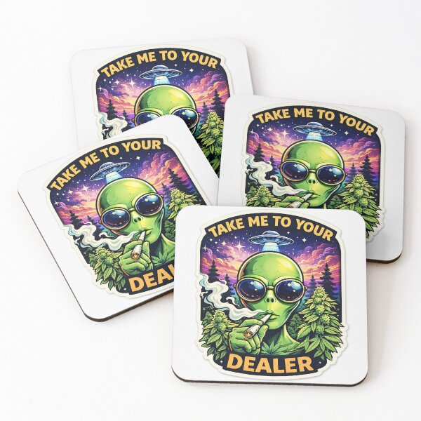 Item preview, Take Me to Your Dealer - Viral Alien Aesthetic designed and sold by Shutterchitra.