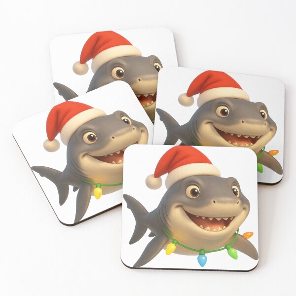 Item preview, Christmas Oceanic Whitetip Shark designed and sold by Sillytoe.