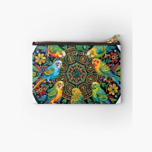 Item preview, Mandala Parakeets designed and sold by Lilja888.