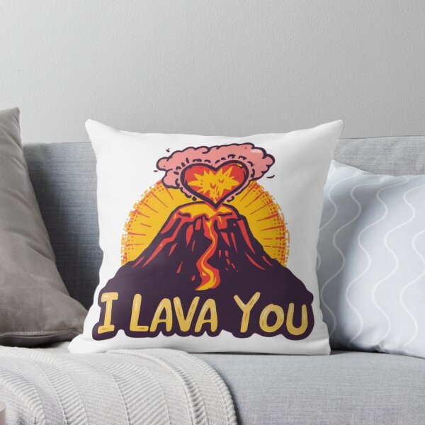 Item preview, I Lava You - Volcano Pun Valentine's Day Shirt designed and sold by QuikFun.