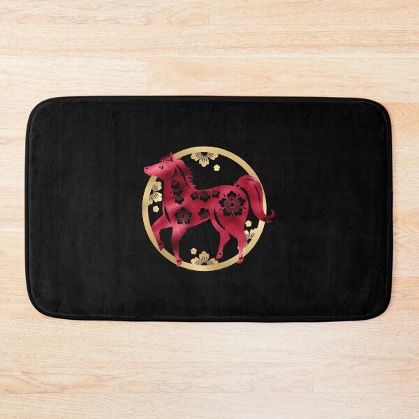 Item preview, Year of the Horse 2026 | Happy Chinese New Year | Lunar New Year | Red and Red Firehorse designed and sold by StarryHeavens.