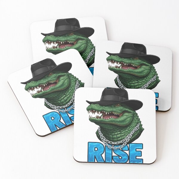 Item preview, RISE Crocodile – Street Boss Reptile Illustration designed and sold by C3J7.