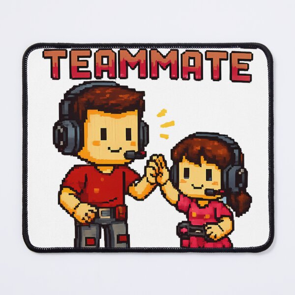 Item preview, My Favorite Teammate - Pixel Art Gamer Dad & Daughter Retro Gaming Tee by EtuVibesDesign designed and sold by etuvibes.