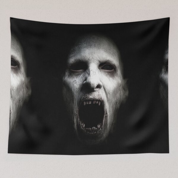 Item preview, Ghostly Open Mouth Moan Portrait designed and sold by Piotrek0001.