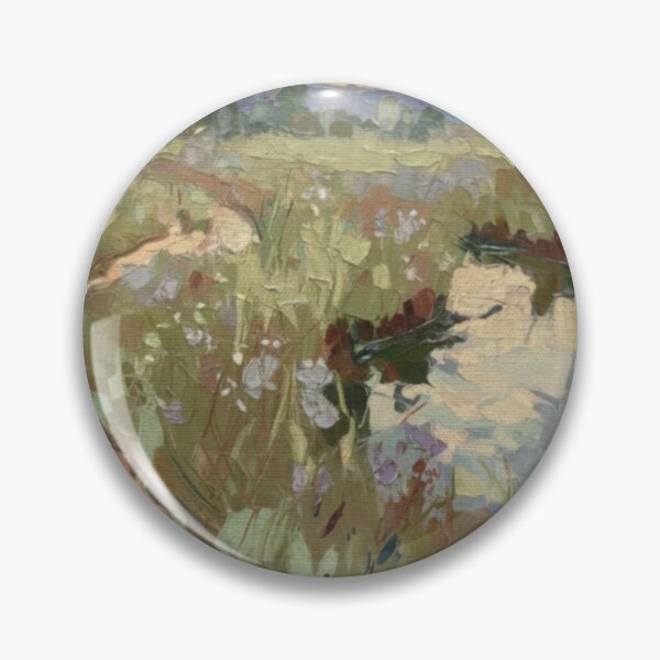 Item preview, French Countryside Pathway Painting | Pastoral Landscape with Water designed and sold by CARRAANN.