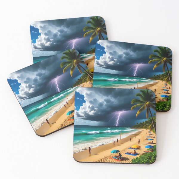 Item preview, Artistic view of a thunderstorms with lighting.  designed and sold by Nomad-Maynard.