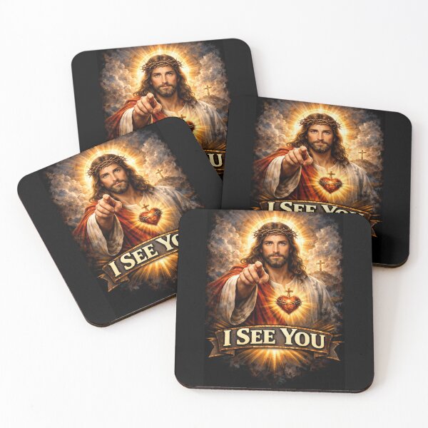 Item preview, Jesus  - "I See You" - Christian Faith inspirational Art designed and sold by Nature's Palette.