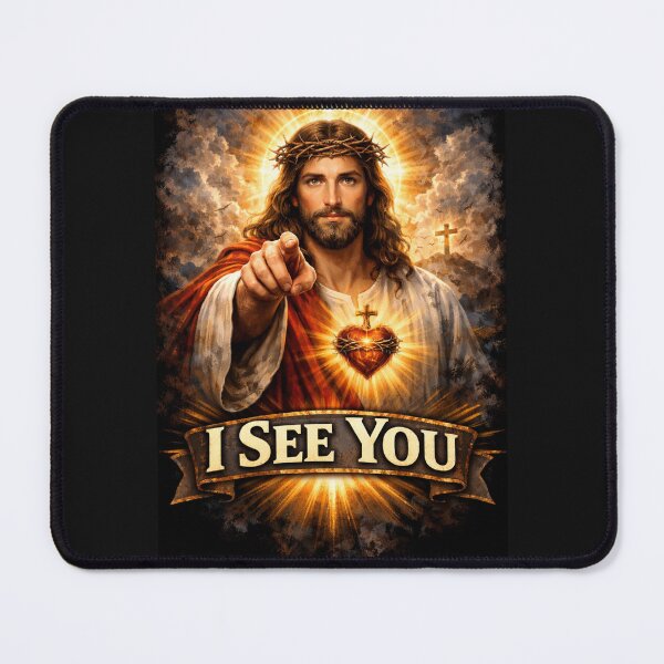 Item preview, Jesus - "I See You" - Christian Faith inspirational Art designed and sold by Nature's Palette.