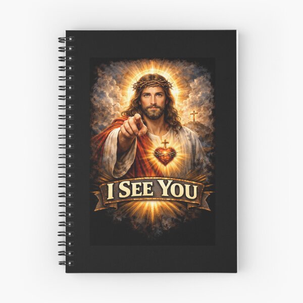 Item preview, Jesus  - "I See You" - Christian Faith inspirational Art designed and sold by Nature's Palette.