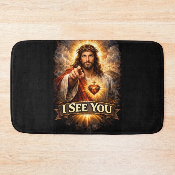 Item preview, Jesus  - "I See You" - Christian Faith inspirational Art designed and sold by Nature's Palette.