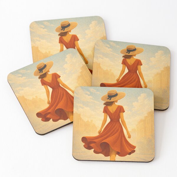 Item preview, Red Light Through Summer Silence designed and sold by MIArt Studio.