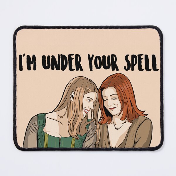 Item preview, I'm Under Your Spell - Willow & Tara - Buffy The Vampire Slayer - Valentine's Day Card designed and sold by PopShopDesignFR.