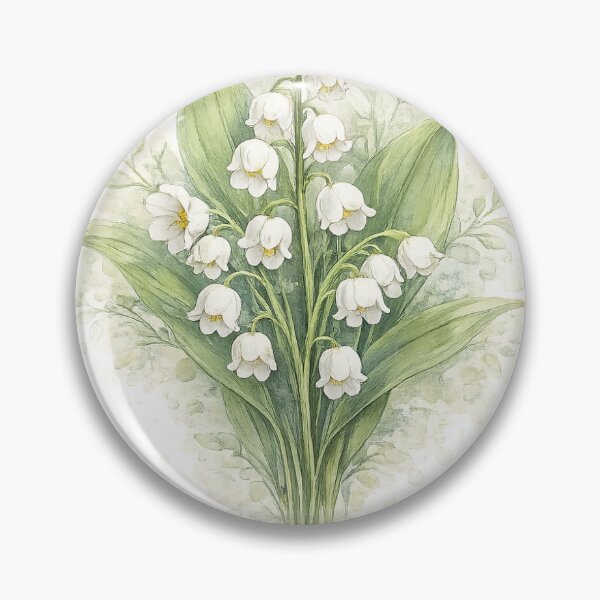 Artikelvorschau, Monatsblume: Mai – Maiglöckchen (Lily of the Valley) entworfen und verkauft von LongIslandDesgn.