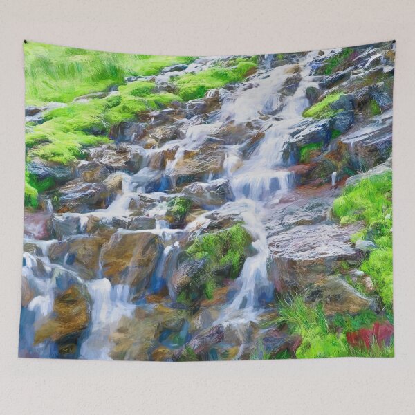 Item preview, Trickle Trickle 2 Waterfall Glacier National Park X100 designed and sold by RichFrancoCars.