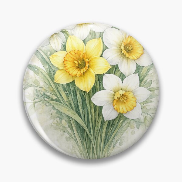 Artikelvorschau, Monatsblume: März – Narzisse (Daffodil) entworfen und verkauft von LongIslandDesgn.