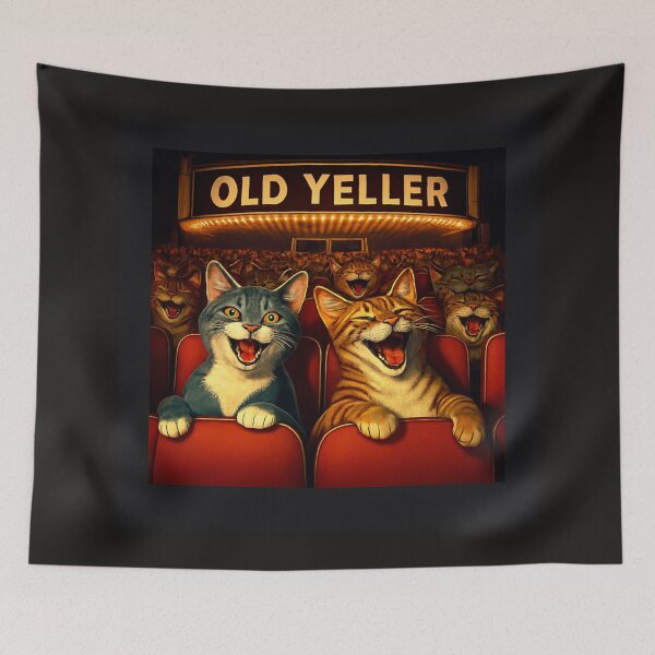 Item preview, Cat Movie Night designed and sold by Cats and Other Things.