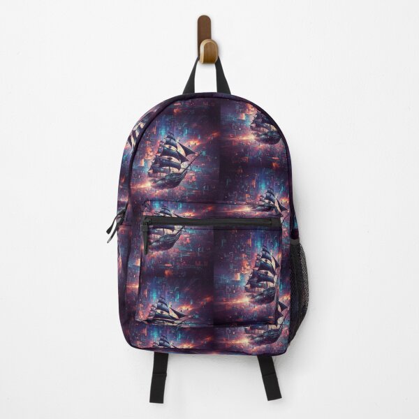 Item preview, Celestial Glitch Ship: Cosmic Voyage designed and sold by Alta-store.