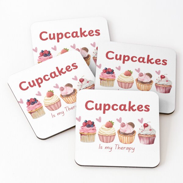 Item preview, Cupcakes Is My Therapy designed and sold by RanoStore.