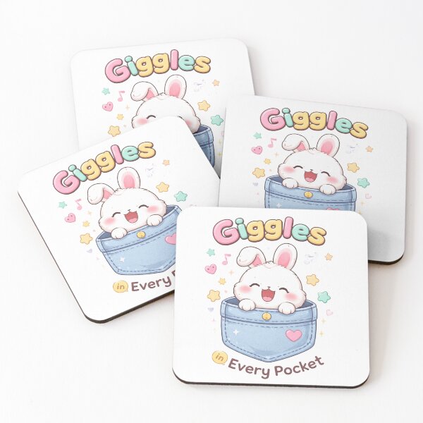 Item preview, Giggles in every pocket designed and sold by Catepicks.